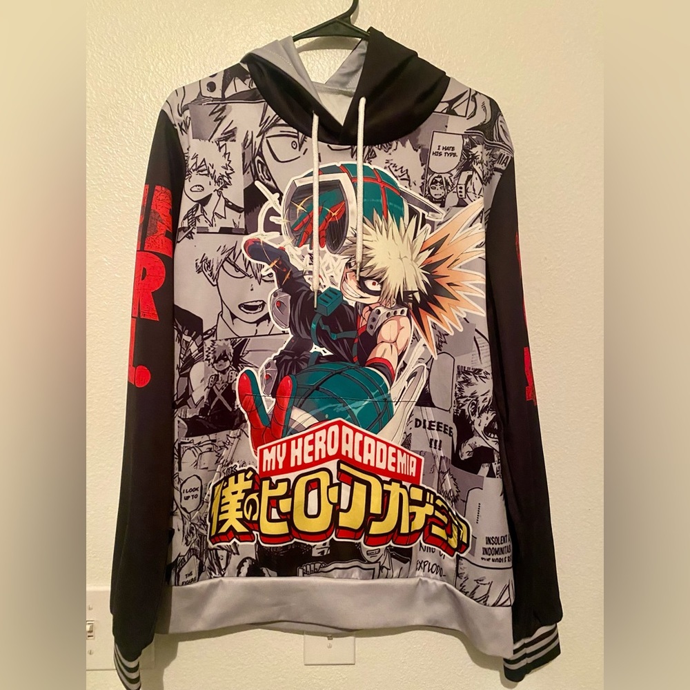 My Hero Academia Hoodie size Large